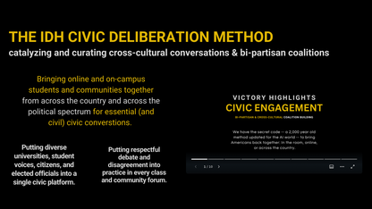 Dispute Resolution and Civic Deliberation System